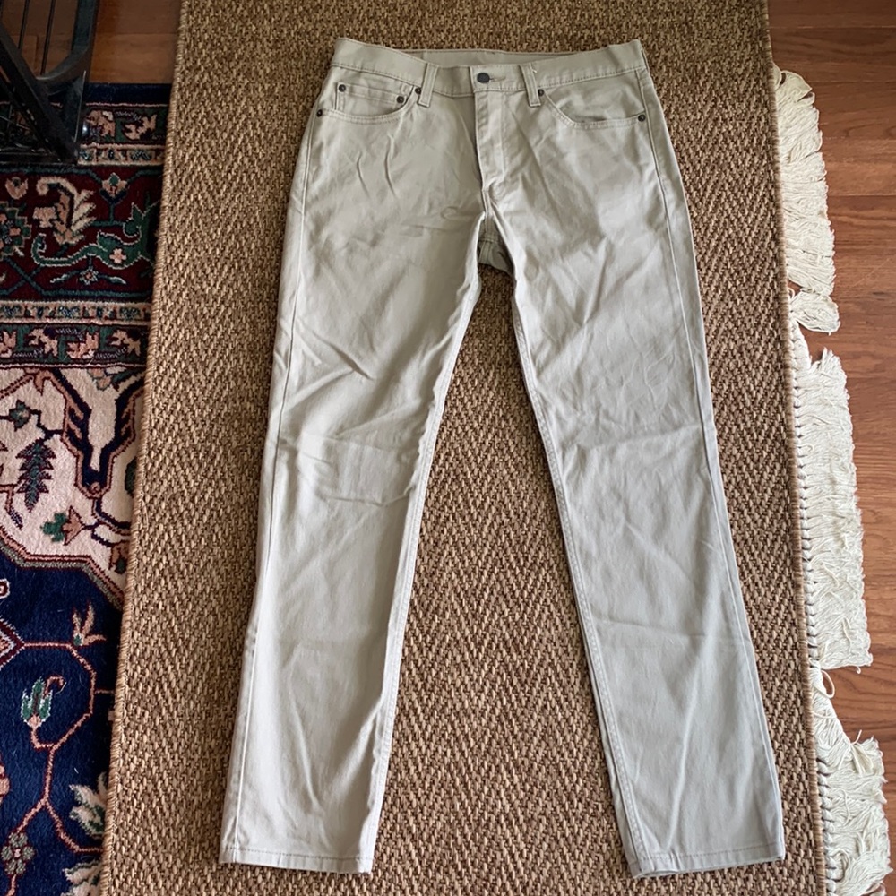 Men’s Levis Khaki Denim